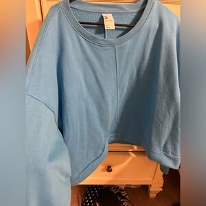 Target crop top sweatshirt
